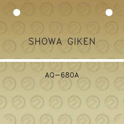 showa-giken-aq-680a