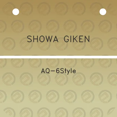 showa-giken-aq-6style