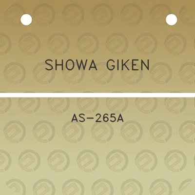 showa-giken-as-265a