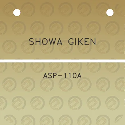 showa-giken-asp-110a