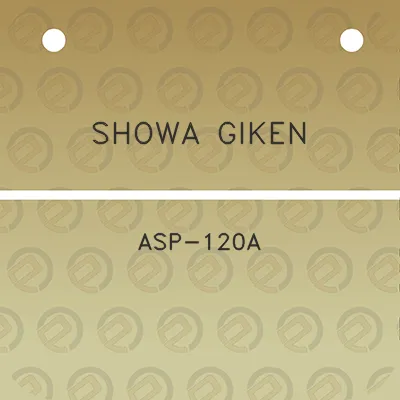 showa-giken-asp-120a