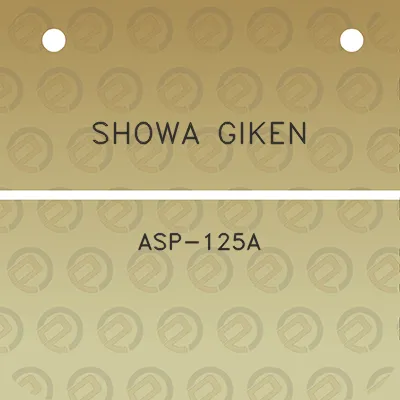 showa-giken-asp-125a