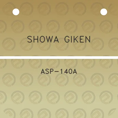 showa-giken-asp-140a