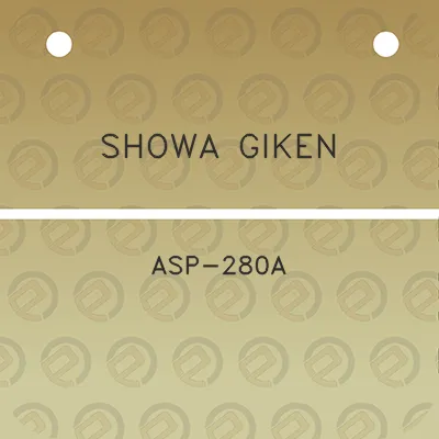 showa-giken-asp-280a