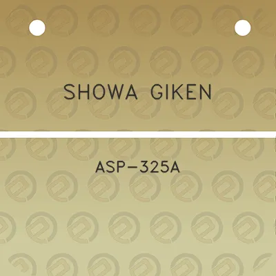 showa-giken-asp-325a