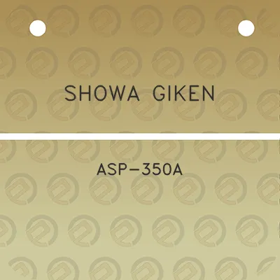 showa-giken-asp-350a