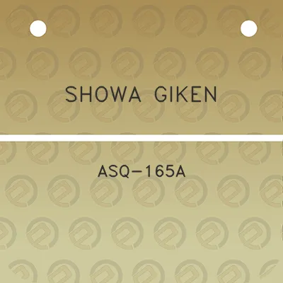 showa-giken-asq-165a