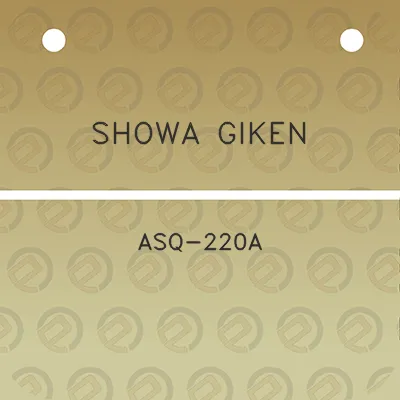 showa-giken-asq-220a