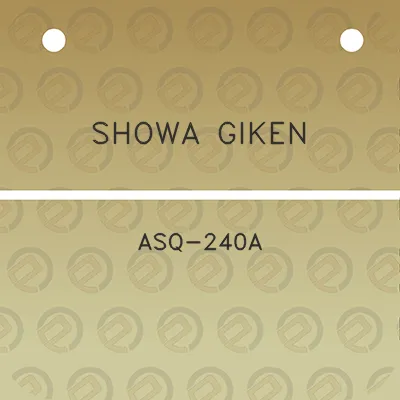 showa-giken-asq-240a