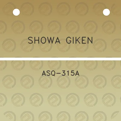 showa-giken-asq-315a