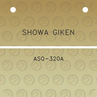 showa-giken-asq-320a