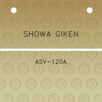 showa-giken-asv-120a