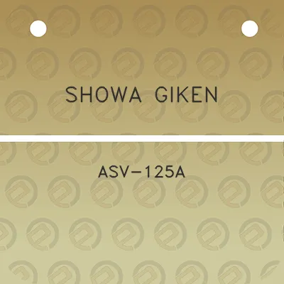 showa-giken-asv-125a