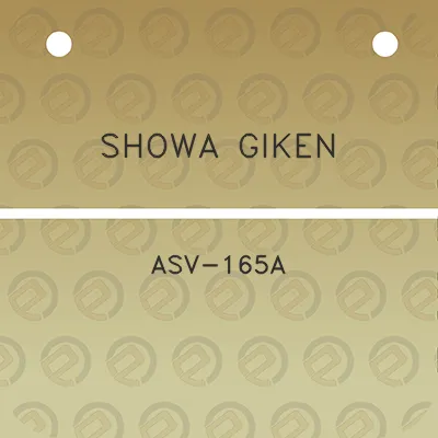 showa-giken-asv-165a