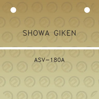 showa-giken-asv-180a