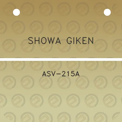 showa-giken-asv-215a