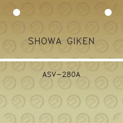 showa-giken-asv-280a