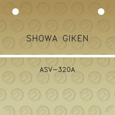 showa-giken-asv-320a