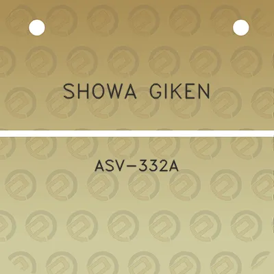 showa-giken-asv-332a