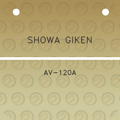 showa-giken-av-120a