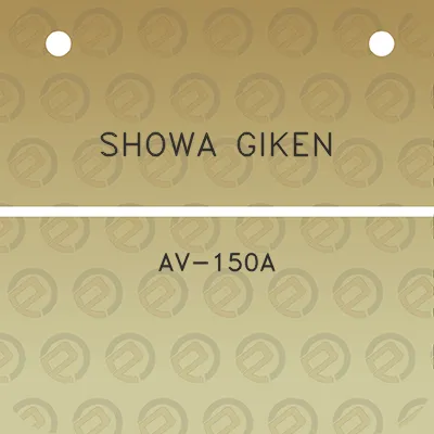 showa-giken-av-150a