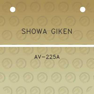 showa-giken-av-225a