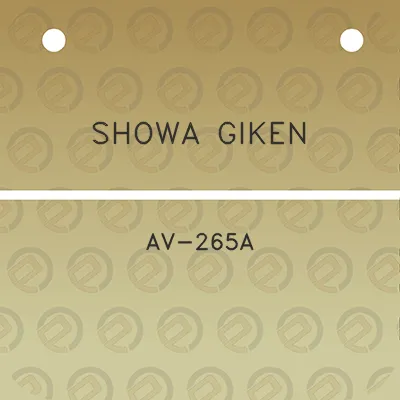 showa-giken-av-265a