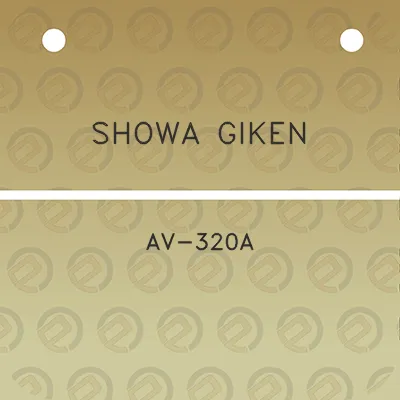 showa-giken-av-320a