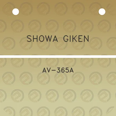 showa-giken-av-365a