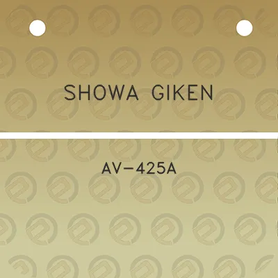 showa-giken-av-425a