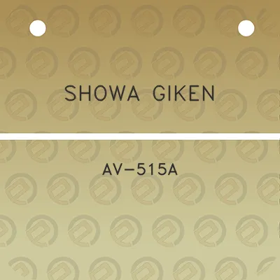 showa-giken-av-515a