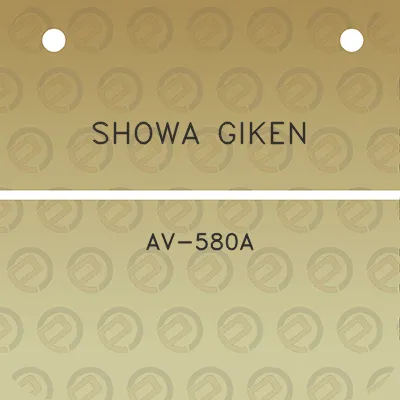 showa-giken-av-580a