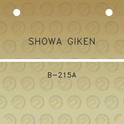 showa-giken-b-215a