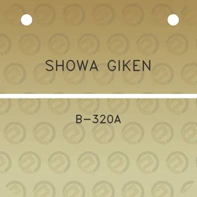 showa-giken-b-320a