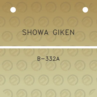 showa-giken-b-332a