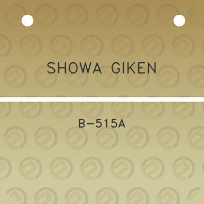 showa-giken-b-515a