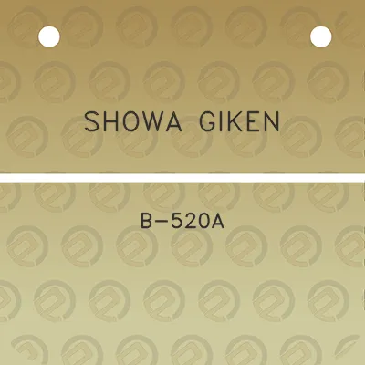 showa-giken-b-520a