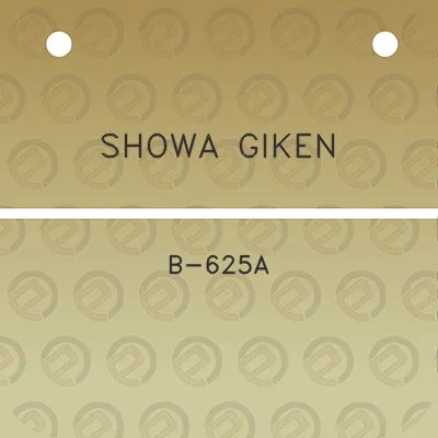 showa-giken-b-625a