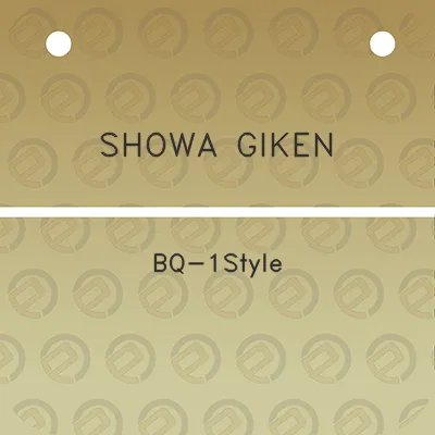 showa-giken-bq-1style