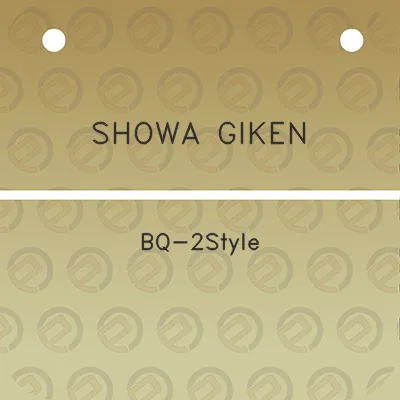 showa-giken-bq-2style