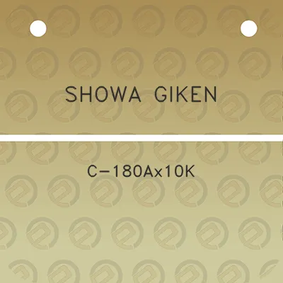 showa-giken-c-180ax10k