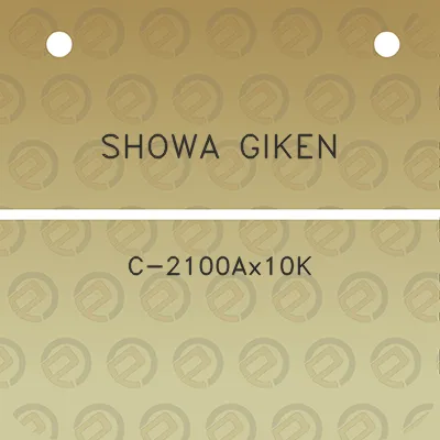 showa-giken-c-2100ax10k