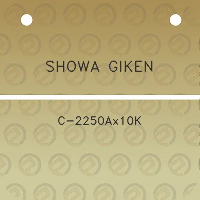 showa-giken-c-2250ax10k