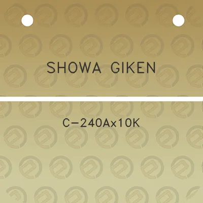 showa-giken-c-240ax10k