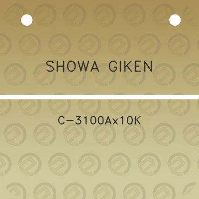 showa-giken-c-3100ax10k