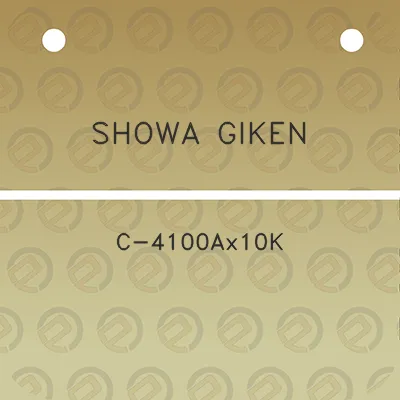 showa-giken-c-4100ax10k