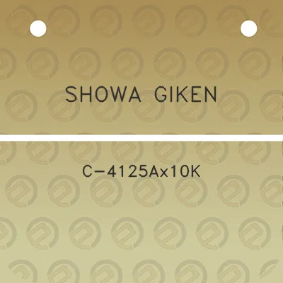 showa-giken-c-4125ax10k