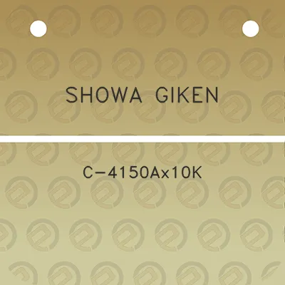 showa-giken-c-4150ax10k