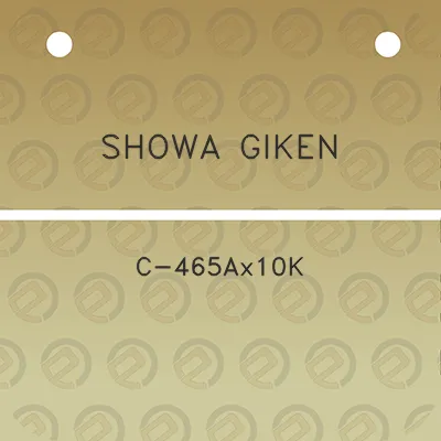 showa-giken-c-465ax10k