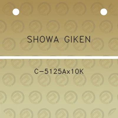 showa-giken-c-5125ax10k